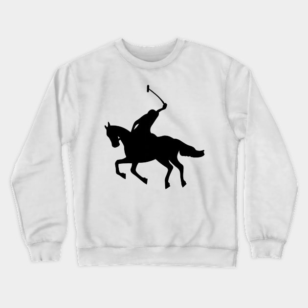 Polo Player Crewneck Sweatshirt by sweetsixty